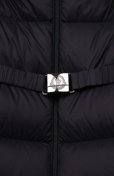 Пуховый комбинезон с мехом MONCLER темно-синего цвета по цене 79950 руб., арт. G2-951-1G506-02-53079/12-18M, фото 3 Пуховый комбинезон с мехом MONCLER, арт. G2-951-1G506-02-53079/12-18M, фото 3