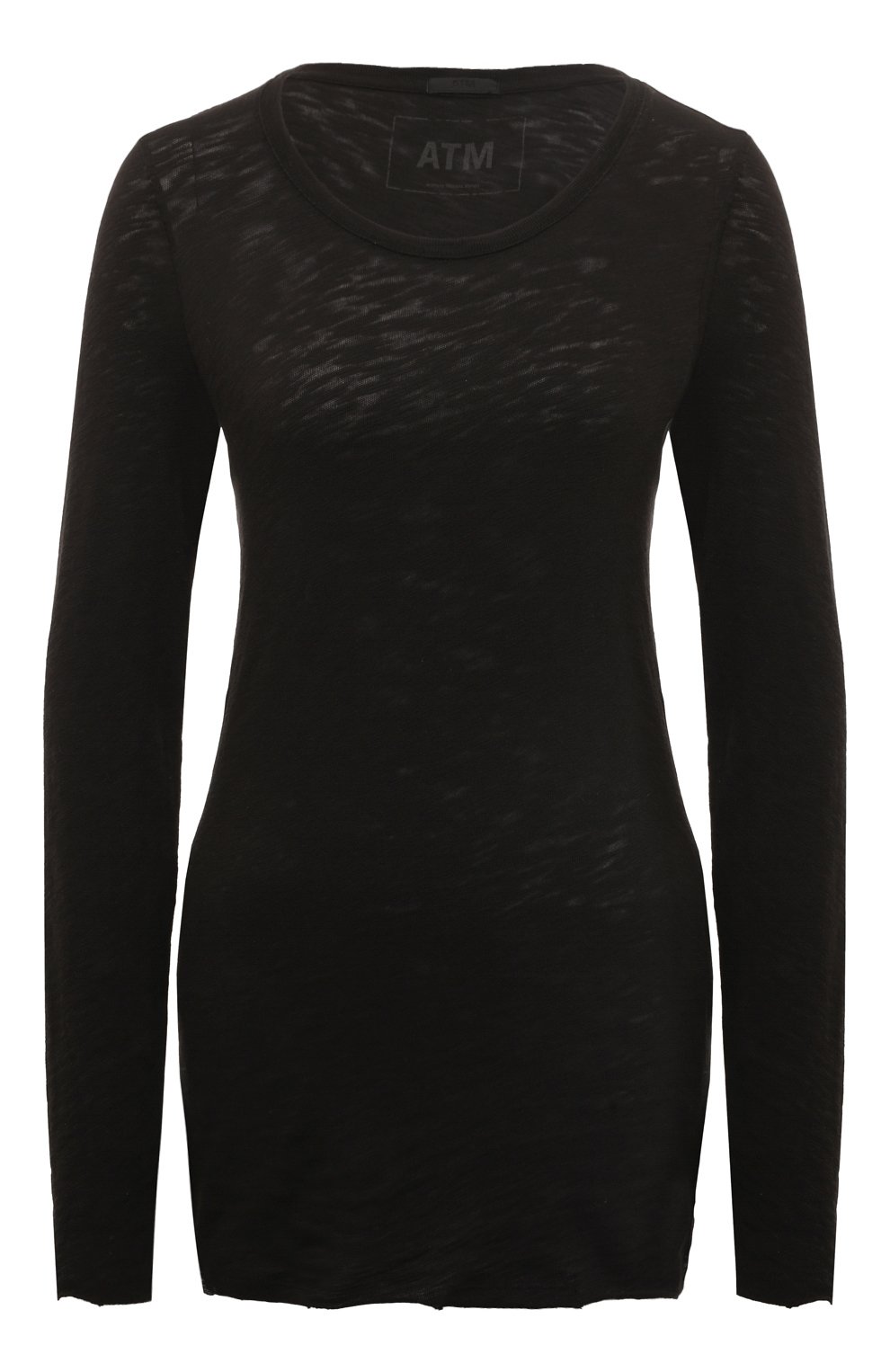 Хлопковый лонгслив ATM ANTHONY THOMAS MELILLO, арт. AW1047-FK, фото 1