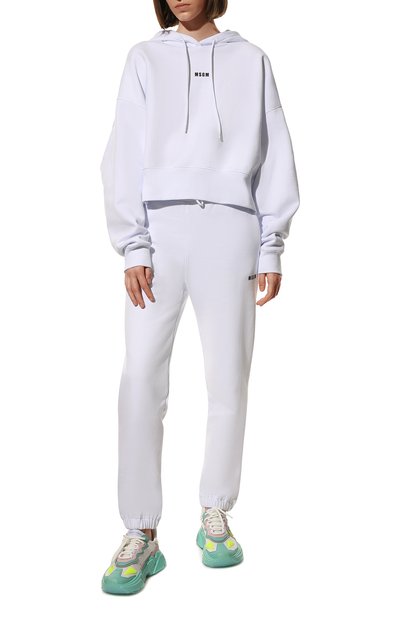 Хлопковые джоггеры MSGM, арт. 2000MDP500 200001, фото 2