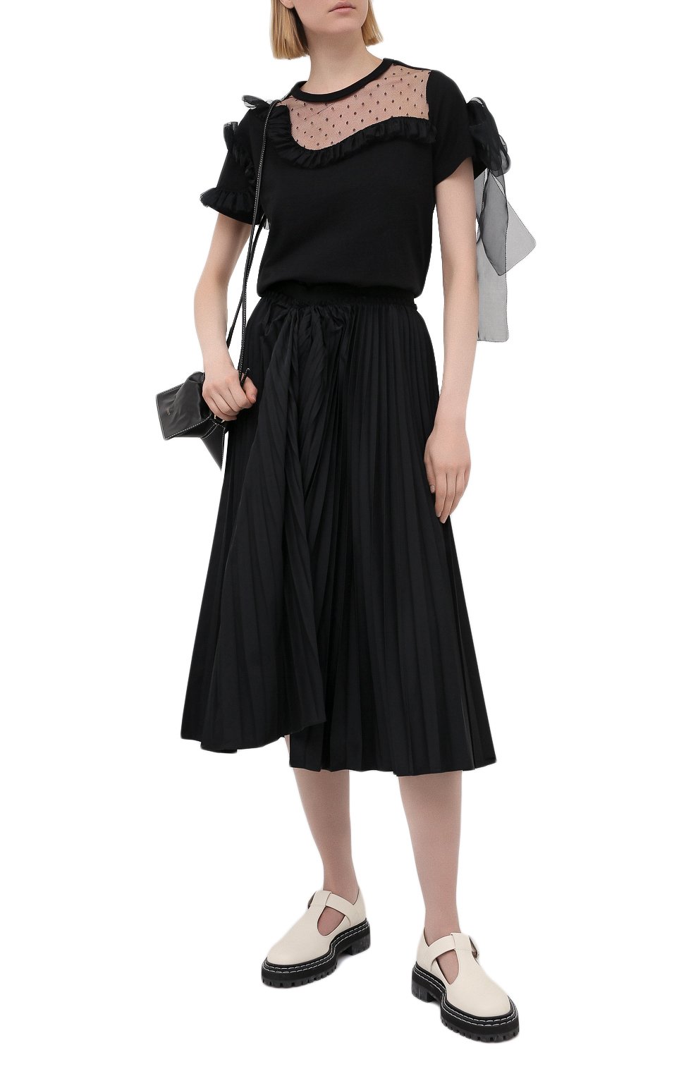 Хлопковый топ REDVALENTINO, арт. VR0MG09R/5WM, фото 2