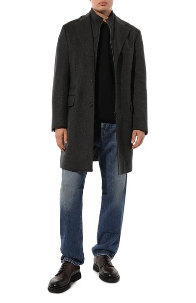 Кожаные дерби SANTONI, арт. MCCG18535JW2BSDS, фото 2