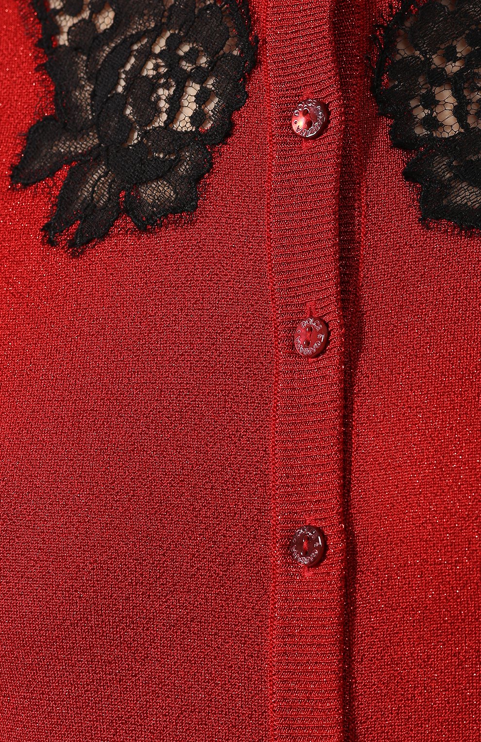 Кардиган из смеси вискозы и хлопка DOLCE & GABBANA, арт. FX359T/JAIBR, фото 5