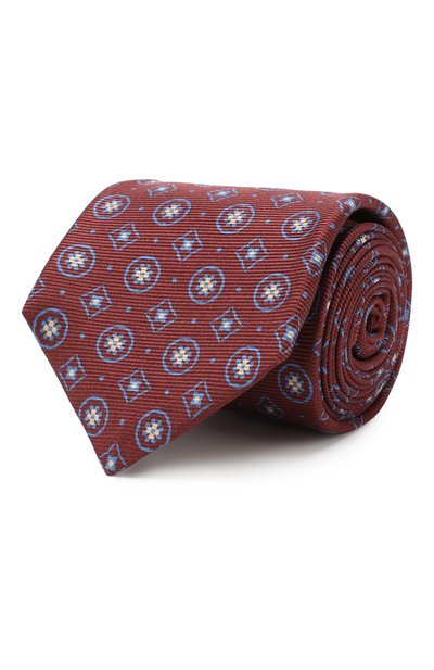 Мужской шелковый галстук KITON, арт. UCRVKLC09F27