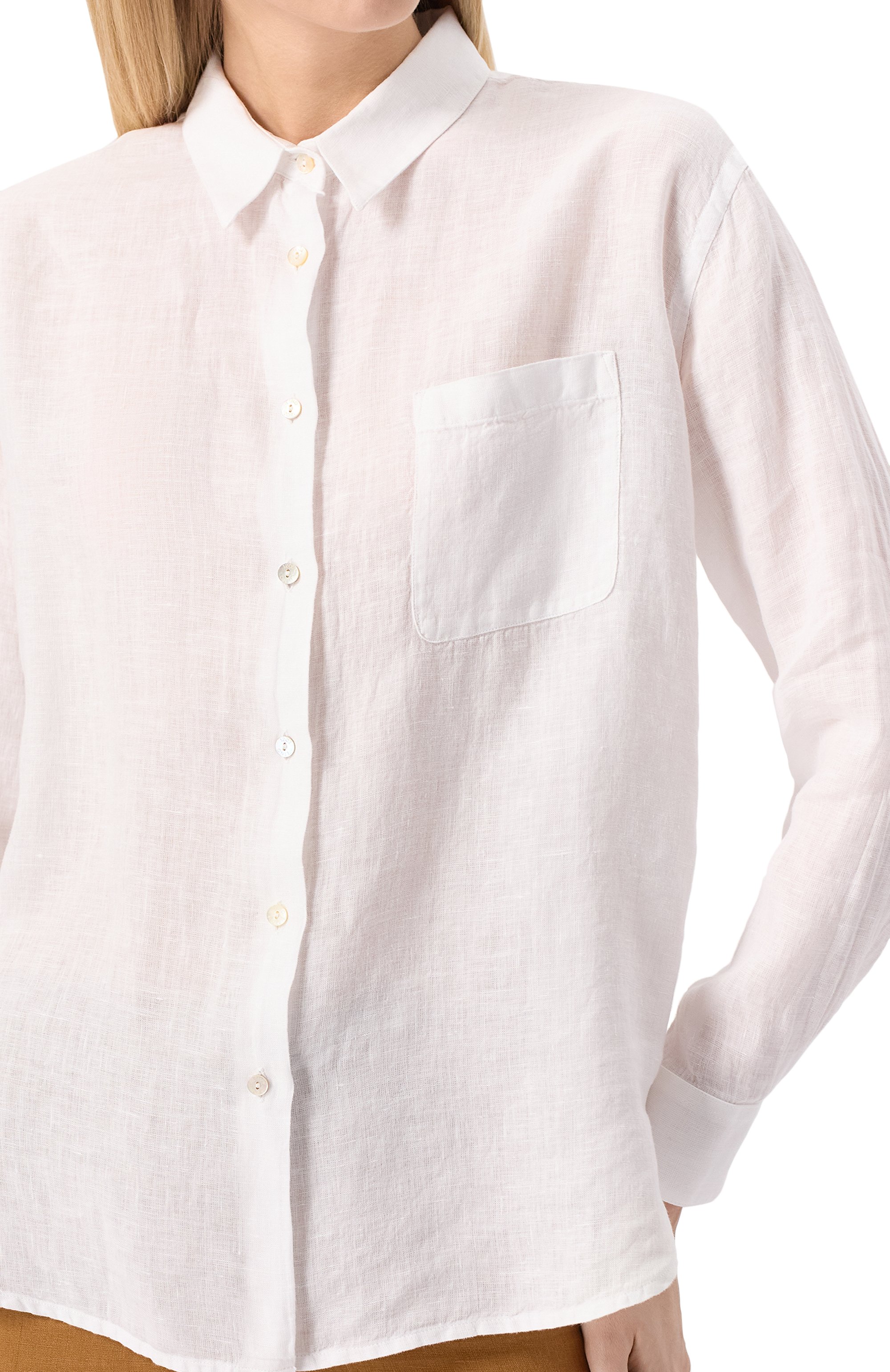 Льняная рубашка 120% LINO, арт. 32ALIW19GE/000B317, фото 5