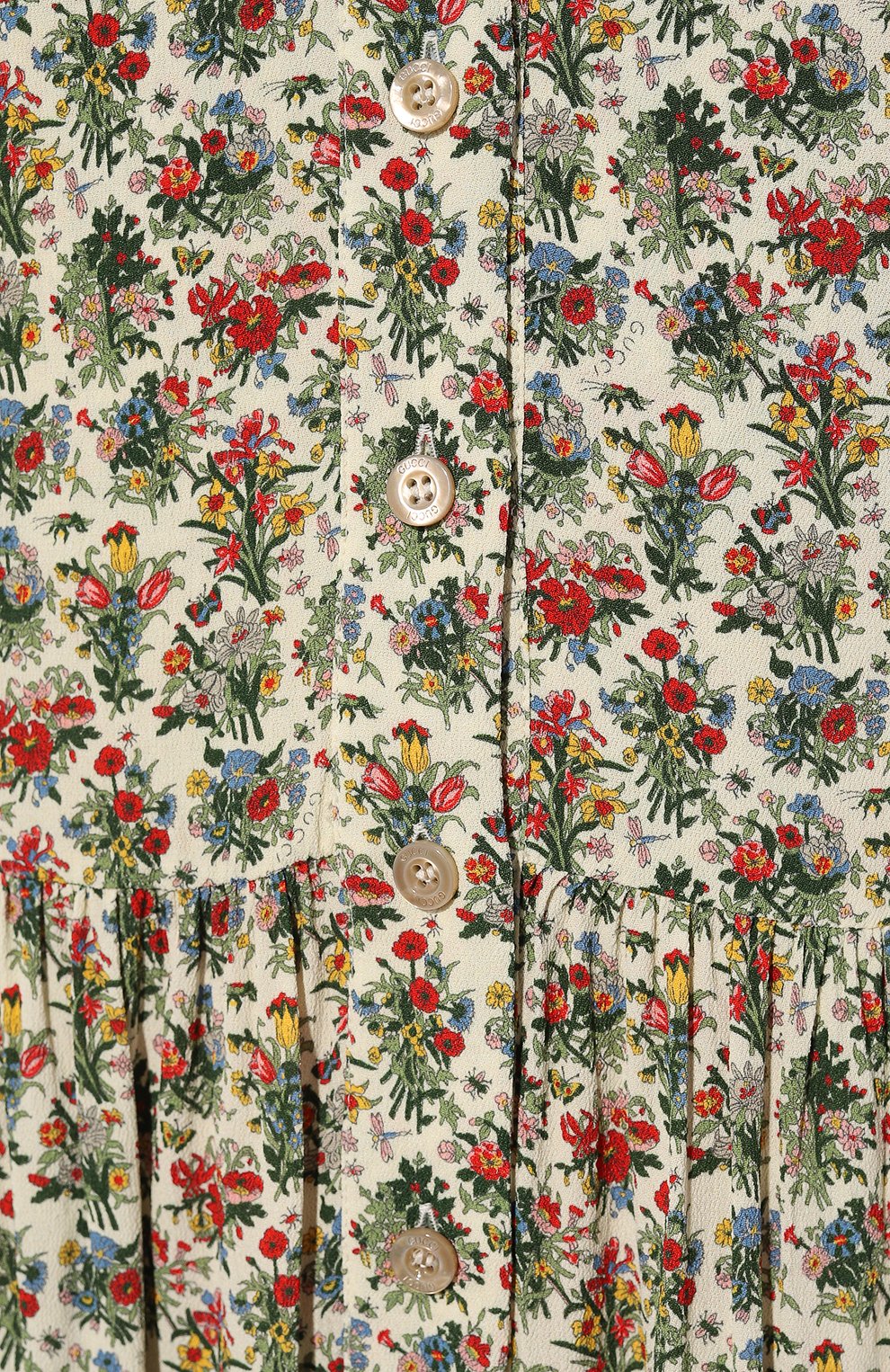 Платье из вискозы GUCCI, арт. 633291 ZAFQU, фото 5