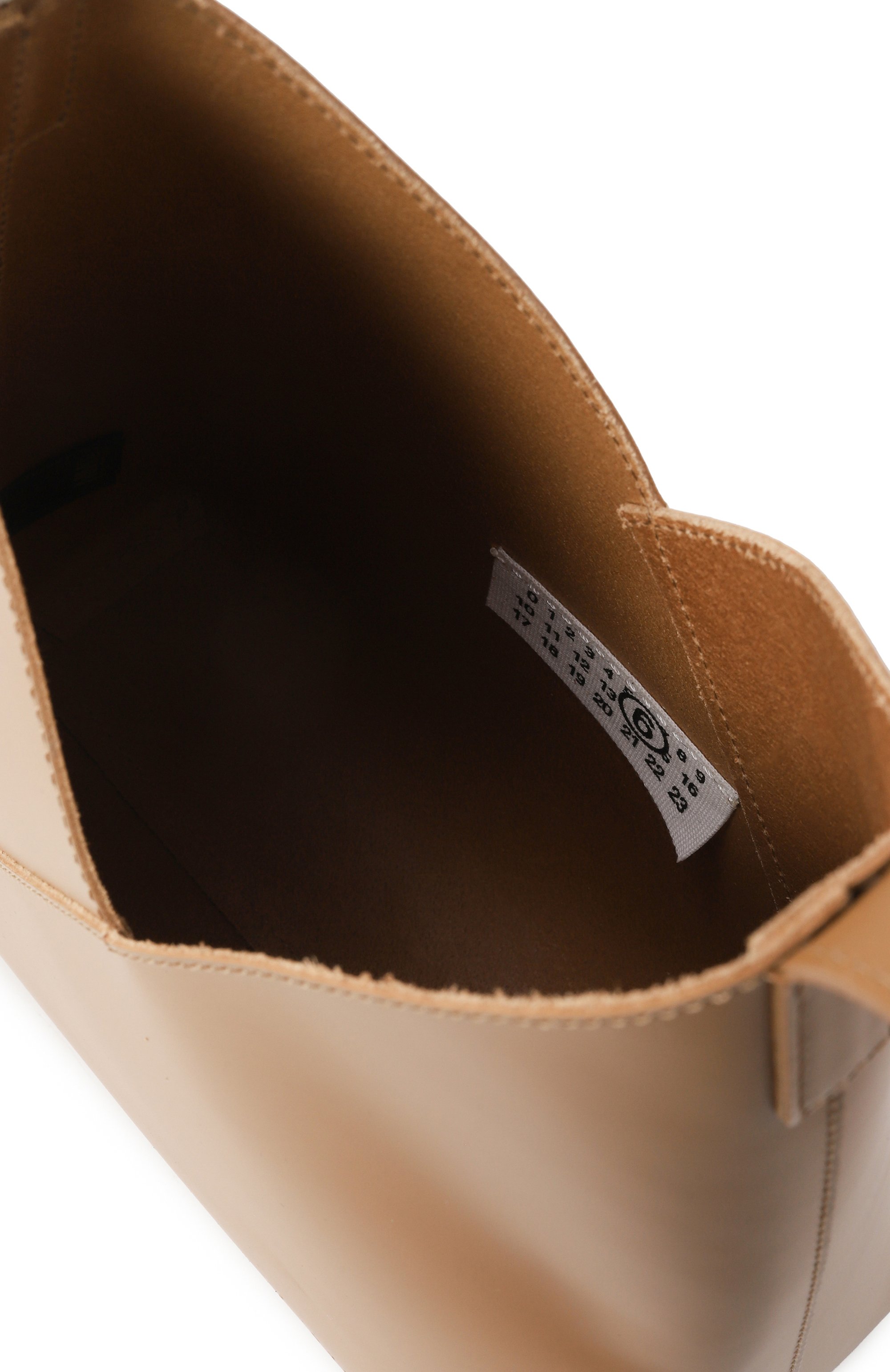 Сумка fortune cookie small MM6 светло-коричневого цвета по цене 75750 руб., арт. SB6ZH0019/P7183, фото 5 Сумка fortune cookie small MM6, арт. SB6ZH0019/P7183, фото 5