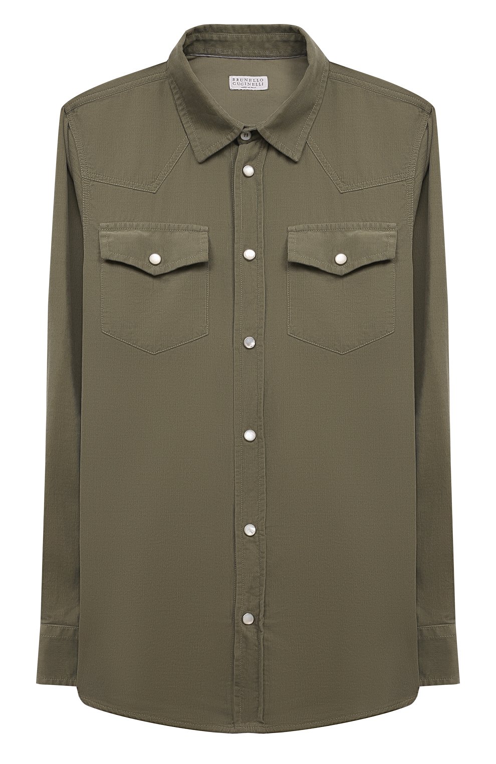 Вельветовая рубашка BRUNELLO CUCINELLI, арт. BL688C360C, фото 1