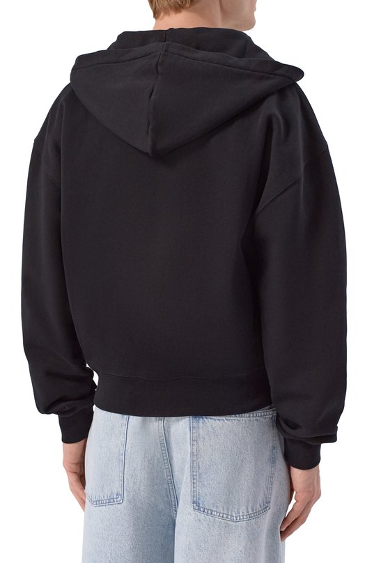 Хлопковая толстовка Jacquemus 24HH0M00257/AJ00126 Чёрный  24HH0M00257/AJ00126 Фото 4
