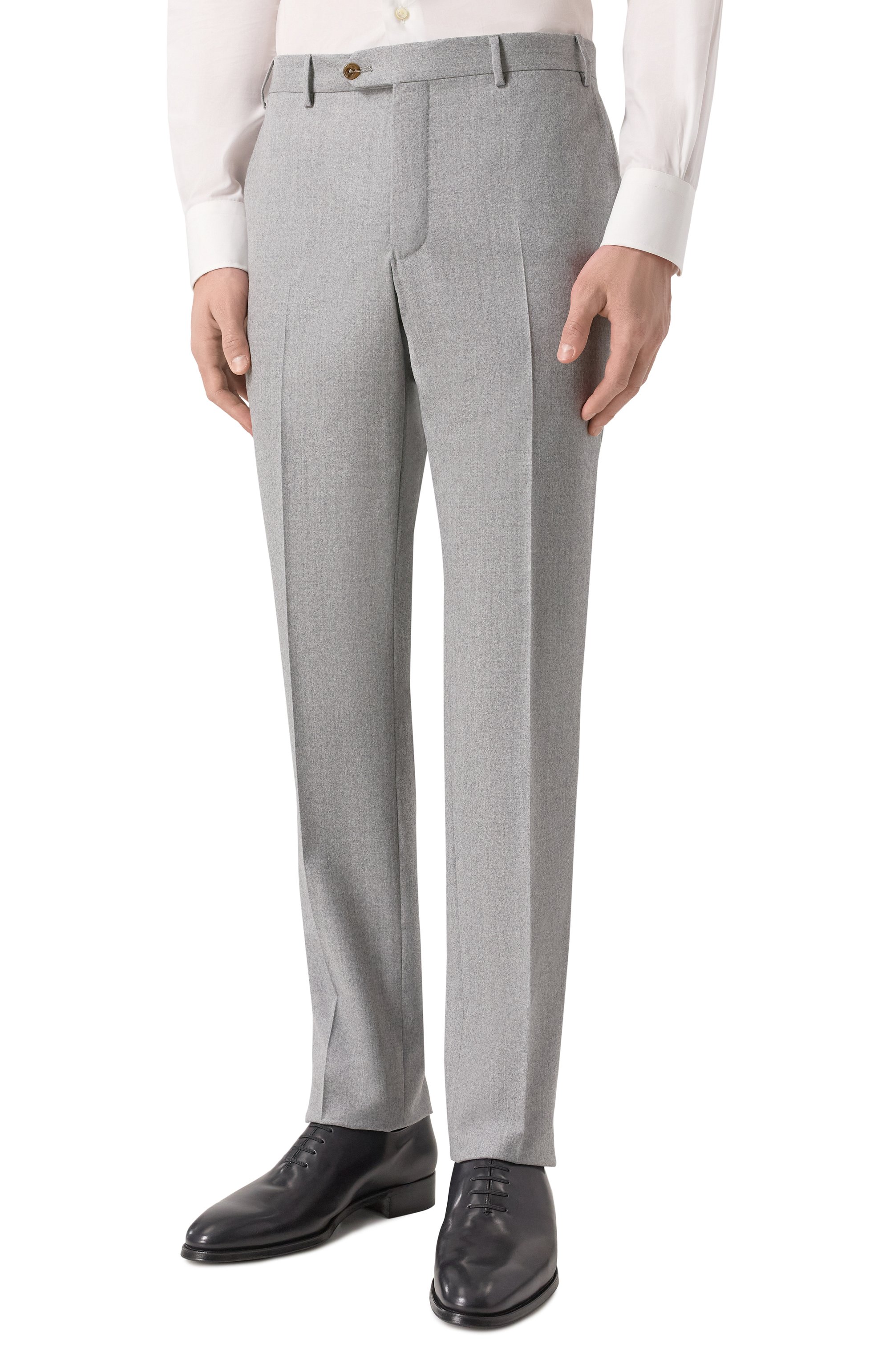 Шерстяной костюм CORNELIANI светло-серого цвета по цене 168500 руб., арт. 266005-2618111_SET, фото 4 Шерстяной костюм CORNELIANI, арт. 266005-2618111_SET, фото 4