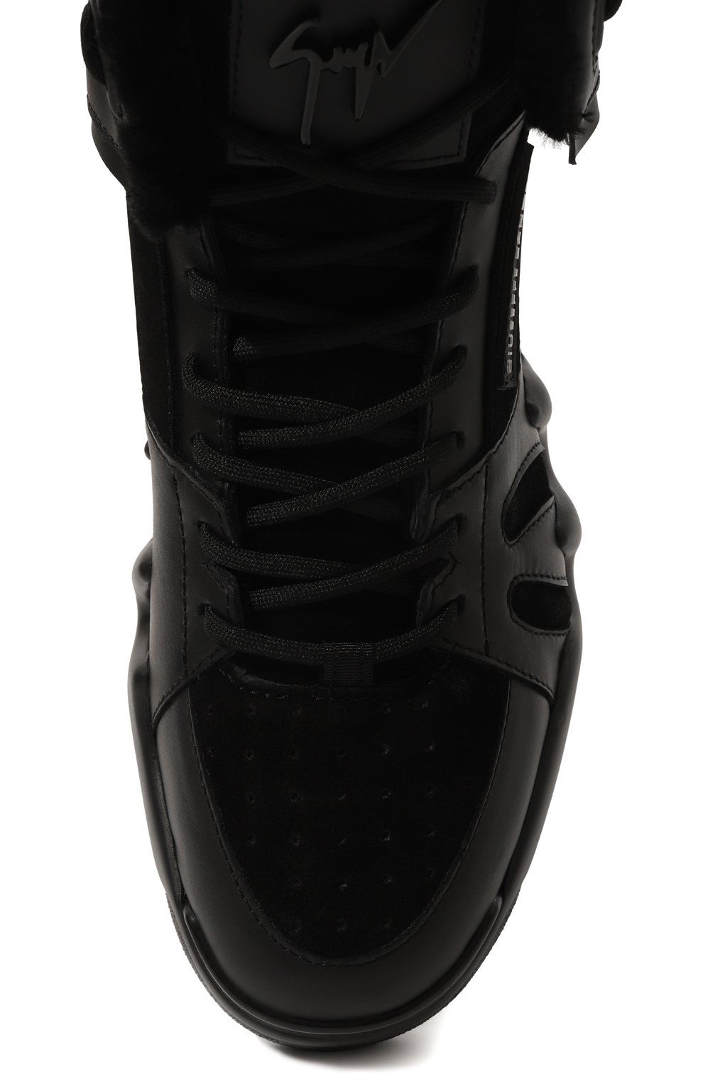 Кожаные кеды talon GIUSEPPE ZANOTTI DESIGN, арт. RW20056, фото 6