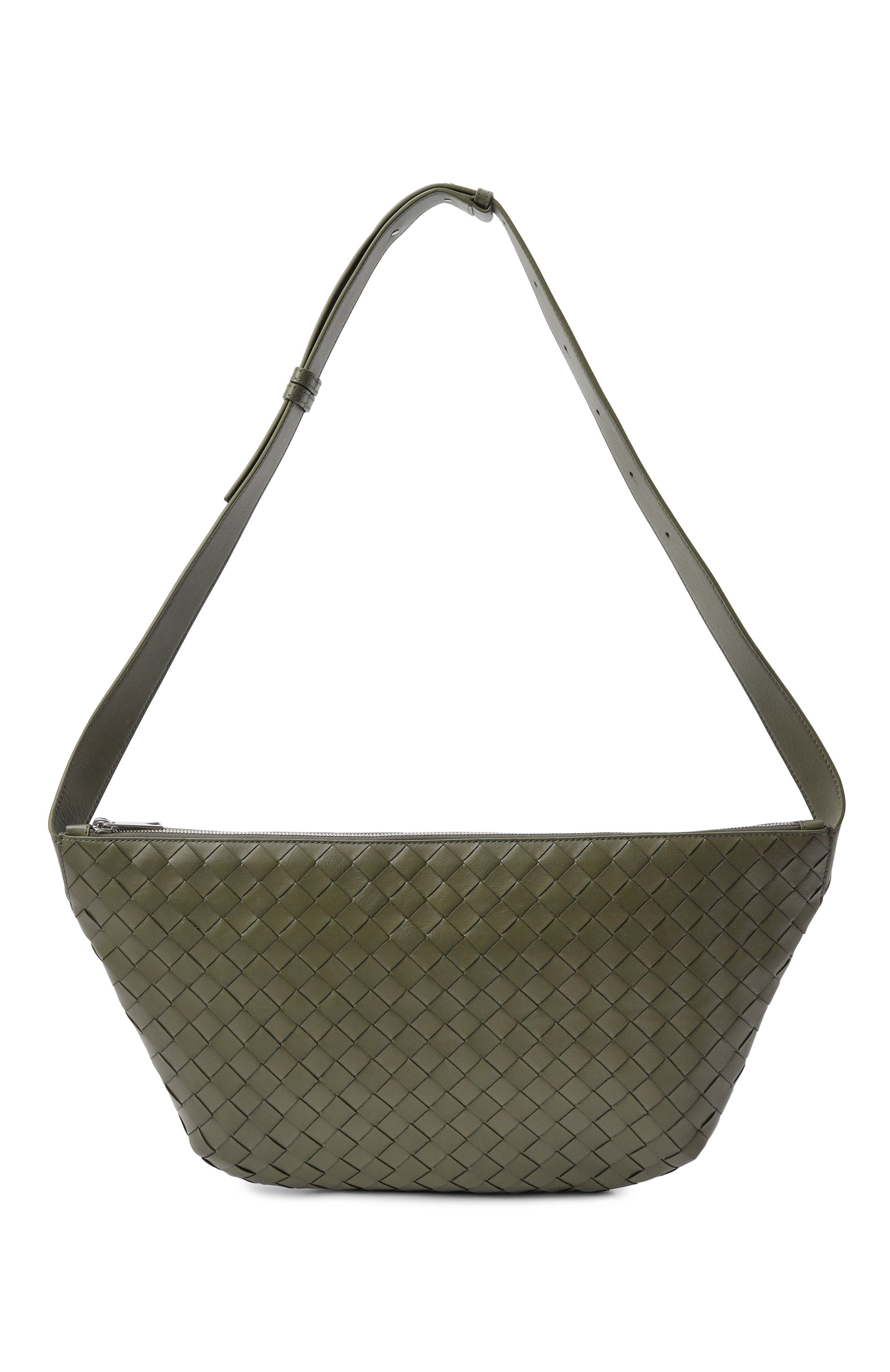 Сумка intrecciato day BOTTEGA VENETA хаки цвета по цене 346500 руб., арт. 855415/V2HL1, фото 1 Сумка intrecciato day BOTTEGA VENETA, арт. 855415/V2HL1, фото 1