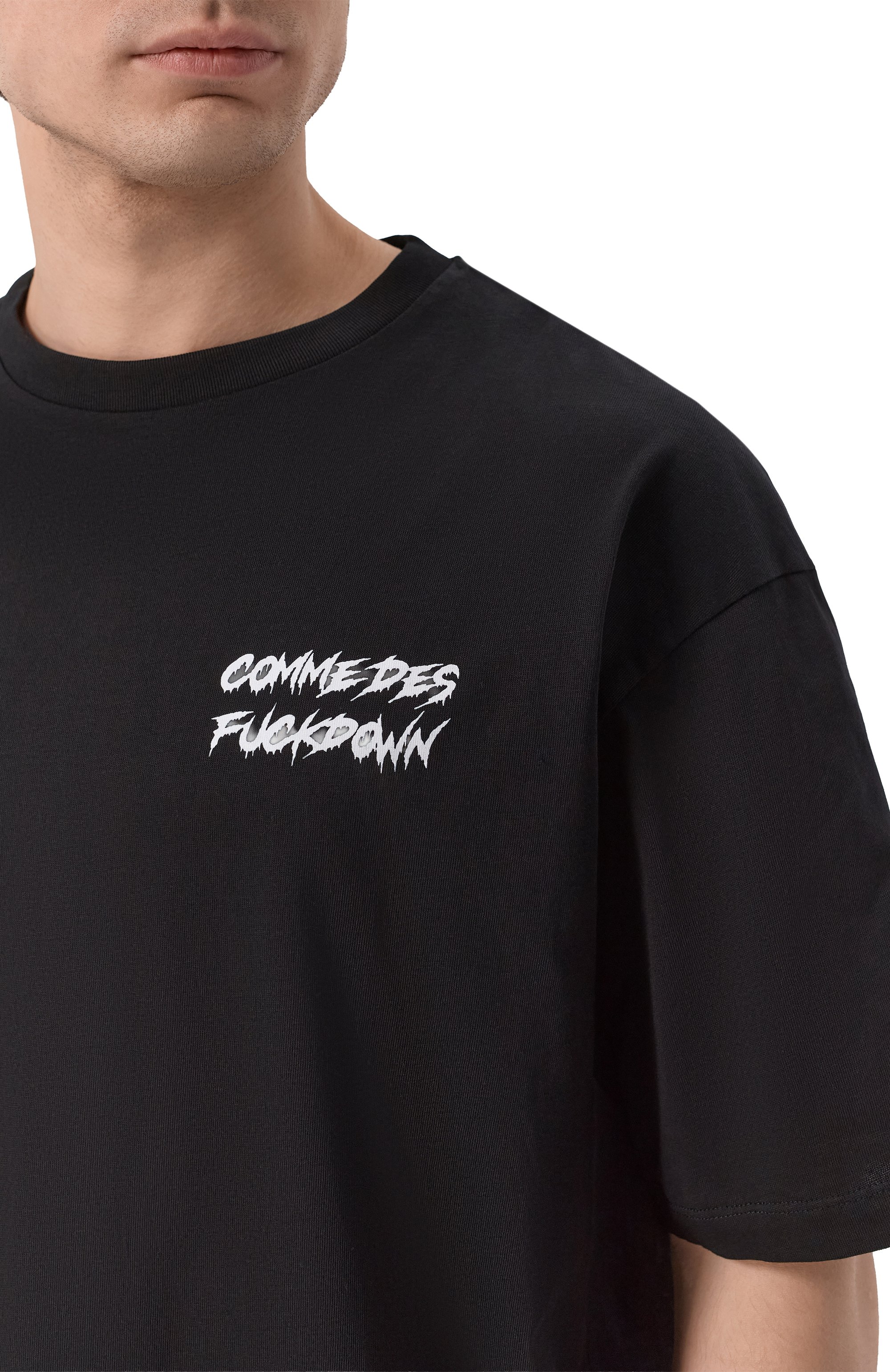 Хлопковая футболка COMME DES FUCKDOWN, арт. CFABM02004, фото 5