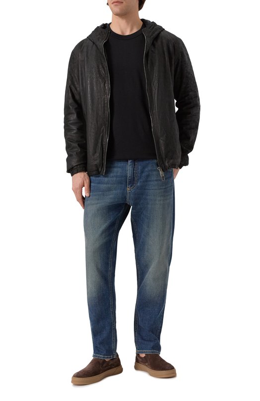 Двусторонний бомбер Giorgio Brato GU25F22096 Чёрный  GU25F22096 Фото 2