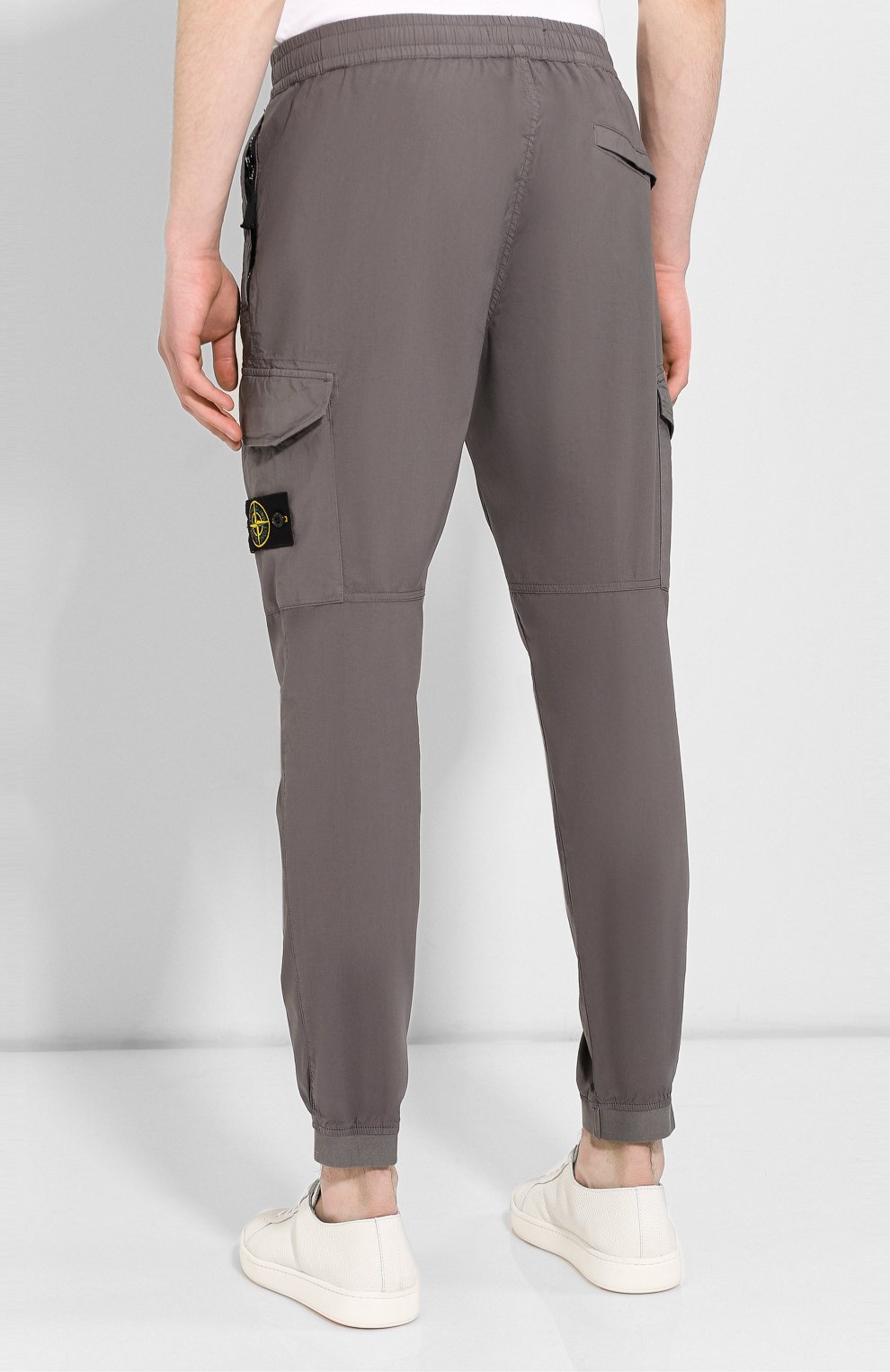 Хлопковые джоггеры STONE ISLAND, арт. 721531403, фото 4