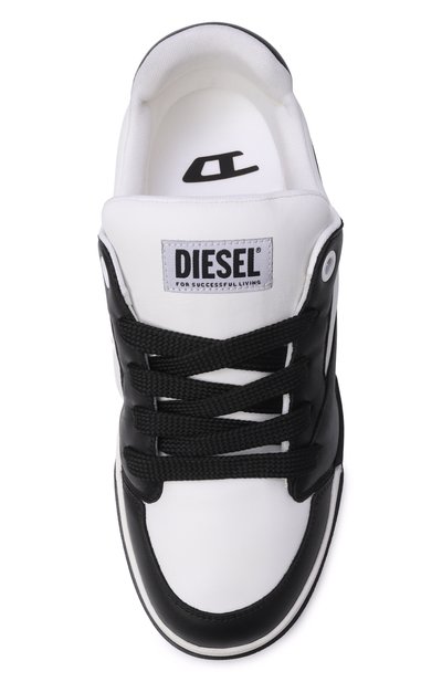 Кожаные кеды s-d-ollie DIESEL, арт. Y03796/P7483, фото 5