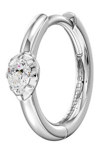 Серьга SERENDIPITY бесцветного цвета по цене 92000 руб., арт. EJE0009W, фото 1 Серьга SERENDIPITY, арт. EJE0009W, фото 1