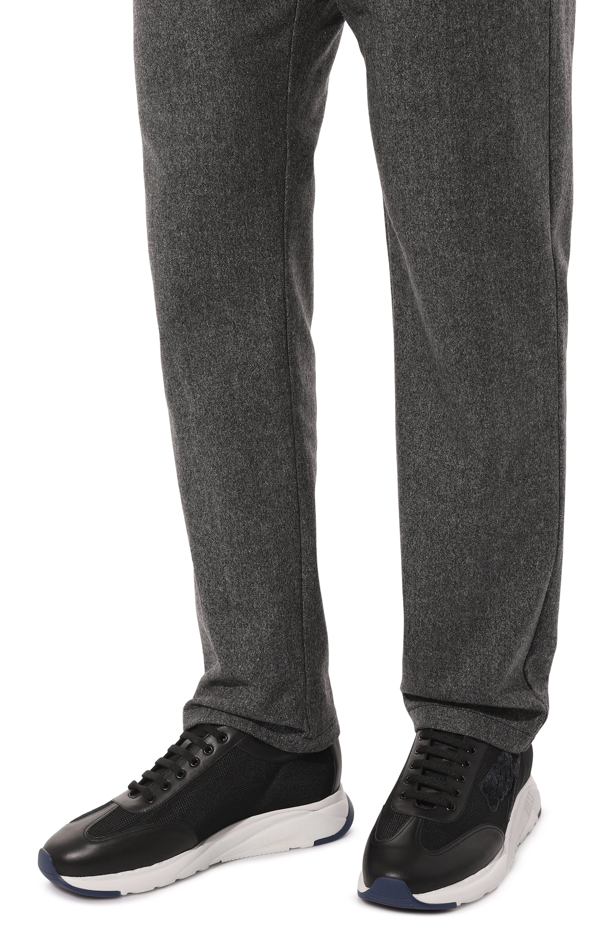 Комбинированные кроссовки ZILLI, арт. H0064AM1057VSWR01, фото 3