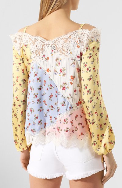 Блузка с принтом ERMANNO ERMANNO SCERVINO, арт. 44 T CM23 FFI, фото 4