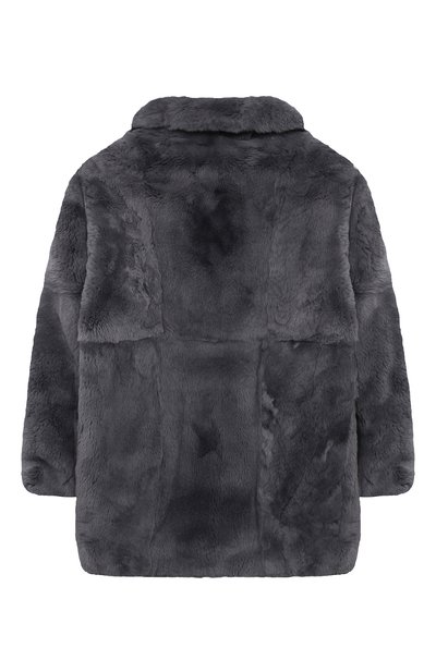 Шуба из меха кролика YVES SALOMON ENFANT, арт. 20WEM307XXREXX/8-10, фото 2