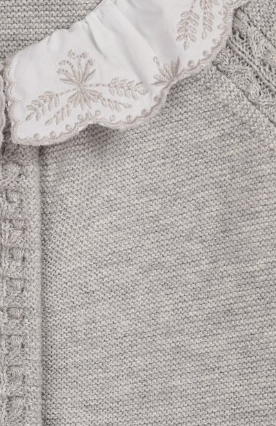 Хлопковый комбинезон TARTINE ET CHOCOLAT серого цвета по цене 11550 руб., арт. TQ32001/1M-1A, фото 3 Хлопковый комбинезон TARTINE ET CHOCOLAT, арт. TQ32001/1M-1A, фото 3