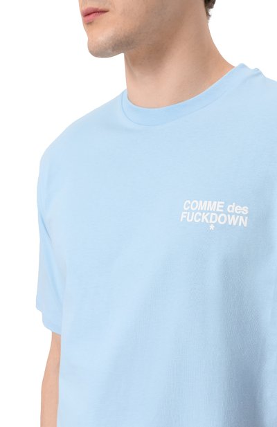 Хлопковая футболка COMME DES FUCKDOWN, арт. CFABM01506, фото 5