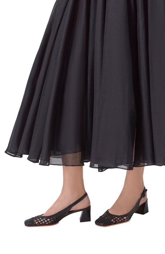 Кожаные туфли Santoni WDMG72161HA2SARX Чёрный  WDMG72161HA2SARX Фото 2