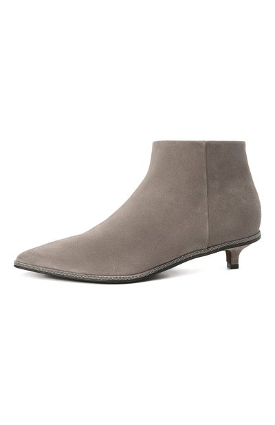 Замшевые ботильоны BRUNELLO CUCINELLI, арт. MZSFC1742, фото 3