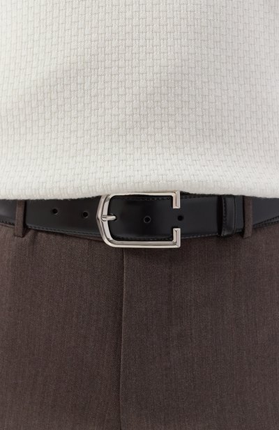 Кожаный ремень CORNELIANI, арт. 25V300-2520830, фото 2