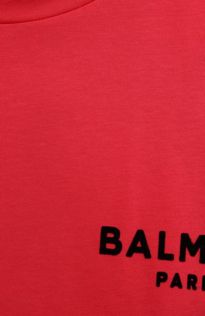 Хлопковая футболка BALMAIN, арт. VF0EE005/B013, фото 5