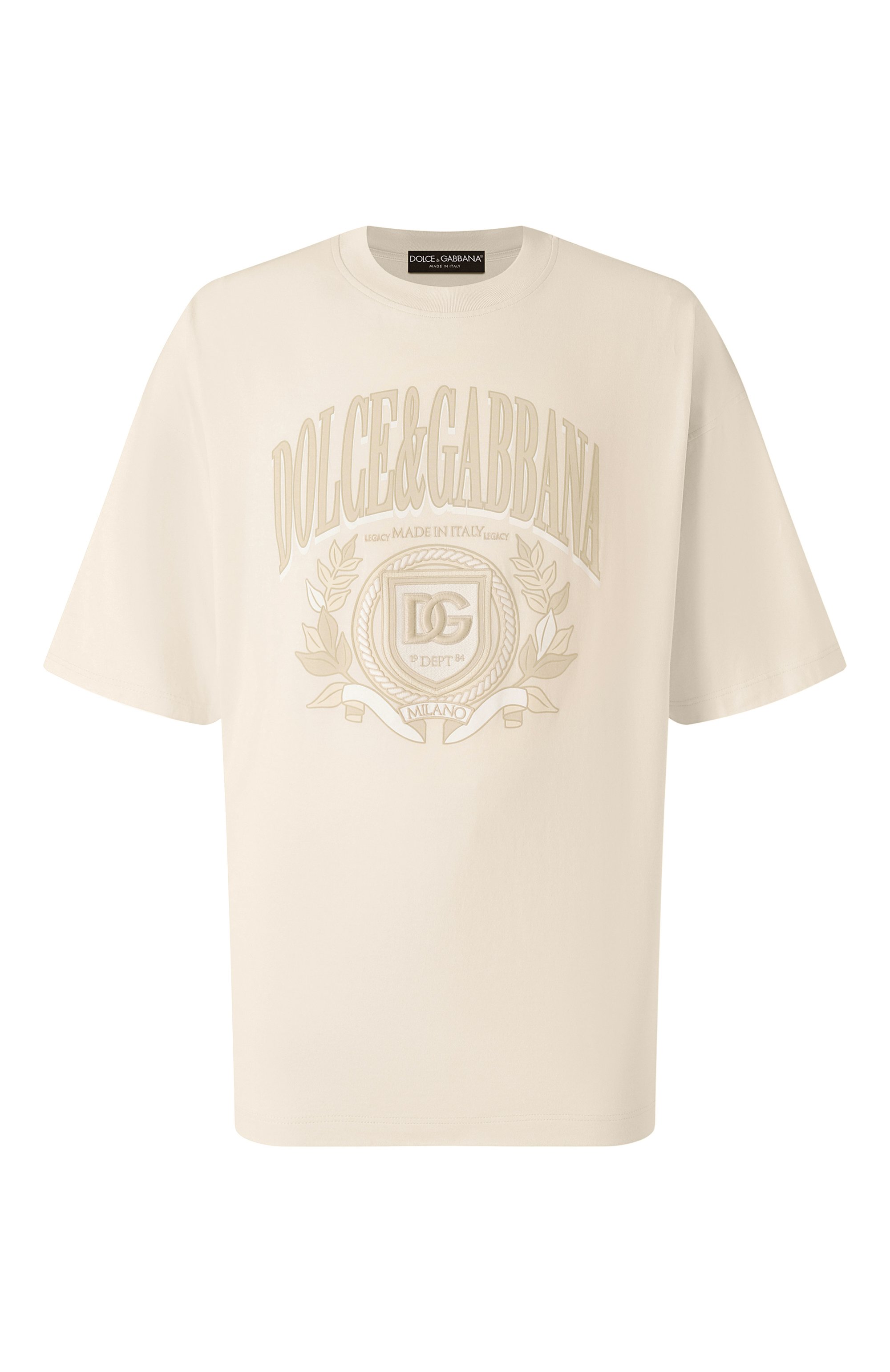 Хлопковая футболка DOLCE & GABBANA, арт. G8SH6Z/G702H, фото 1