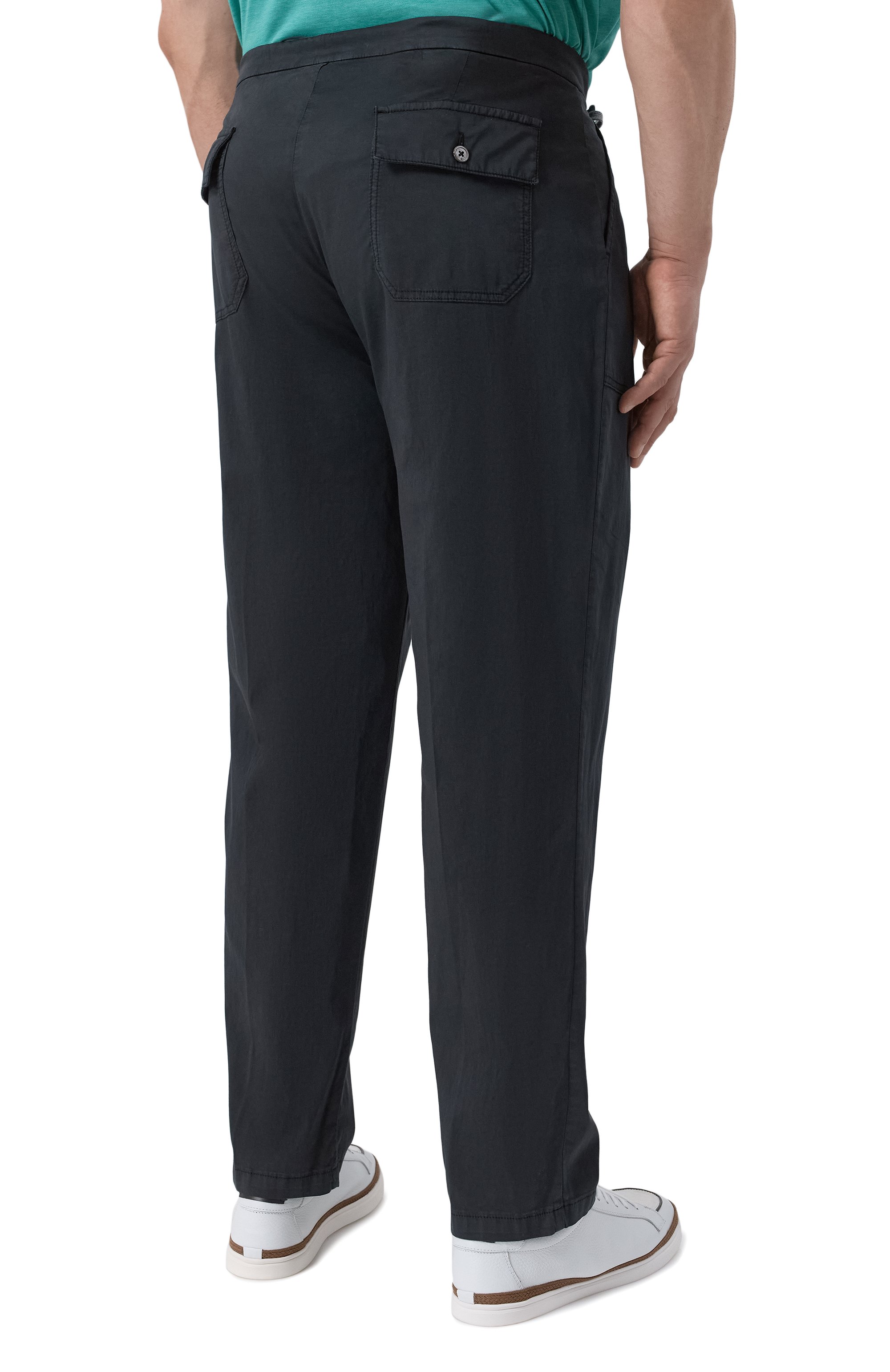 Брюки из хлопка и шелка MARCO PESCAROLO, арт. BAIA/5109, фото 4