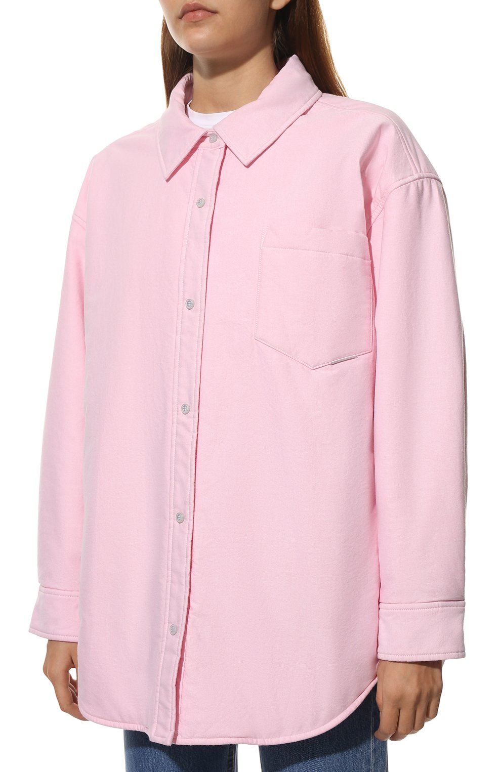 Хлопковая куртка ALEXANDERWANG.T, арт. 4WC1222055, фото 3