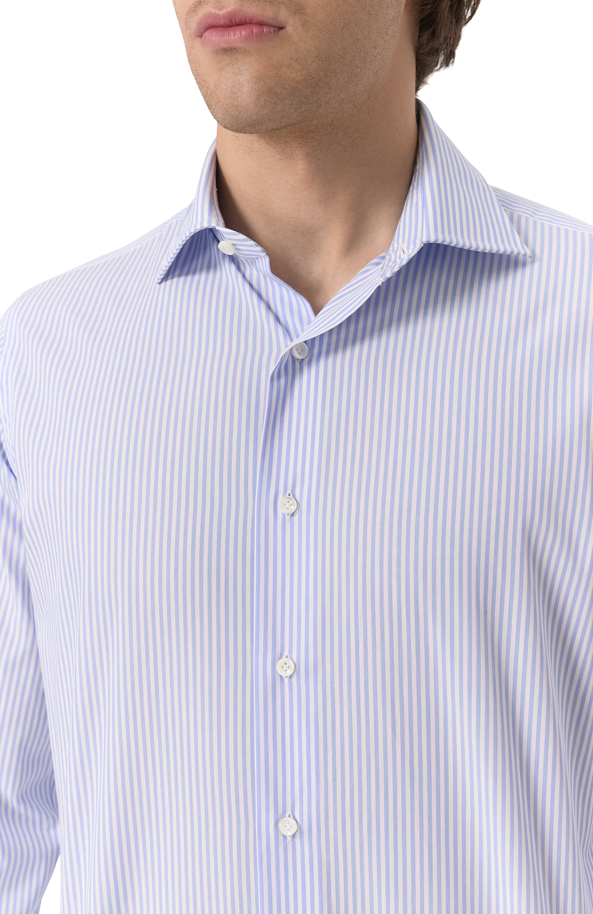 Хлопковая сорочка ALESSANDRO GHERARDI, арт. BR1-2G-7T/1069, фото 5