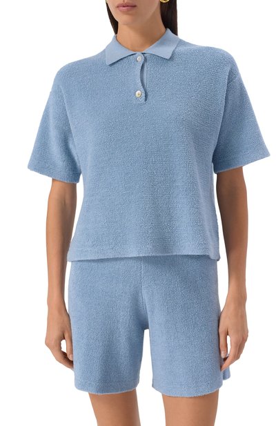 Поло из хлопка и кашемира FTC, арт. 00984-0270, фото 3