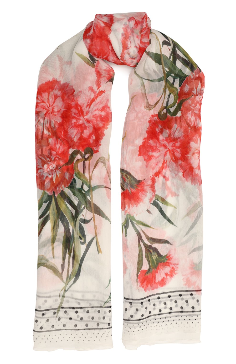 Шелковый шарф DOLCE & GABBANA, арт. FS182A/GDAWZ, фото 1