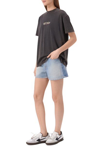 Комбинированные кеды end of play OFF-WHITE, арт. 0WIA28NS26FAB001, фото 3