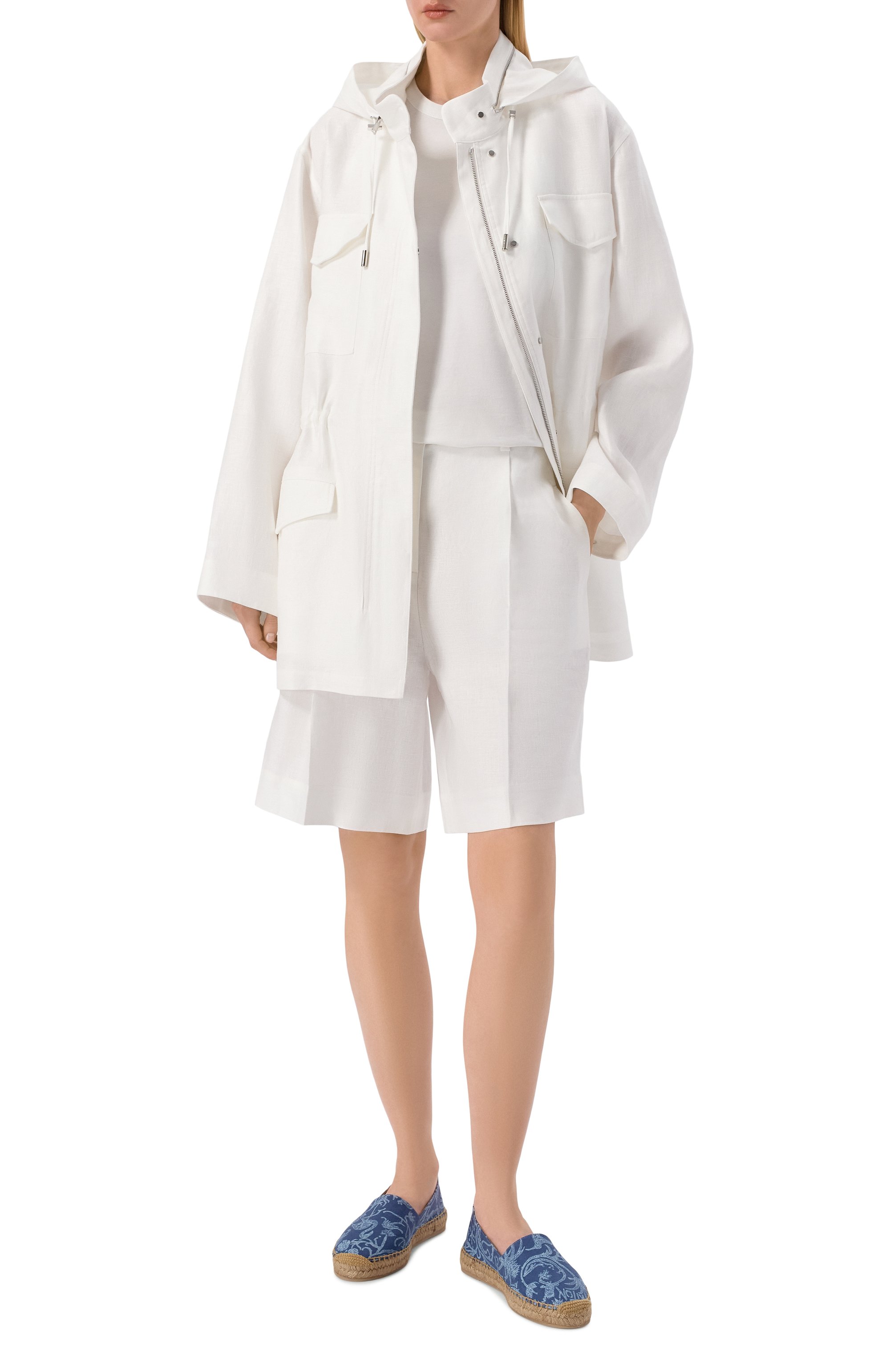 Текстильные эспадрильи KITON, арт. D61811N01418, фото 3