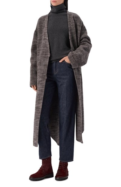 Кожаные ботинки GIORGIO ARMANI бордового цвета по цене 212000 руб., арт. GW003777/AF31552, фото 3 Кожаные ботинки GIORGIO ARMANI, арт. GW003777/AF31552, фото 3