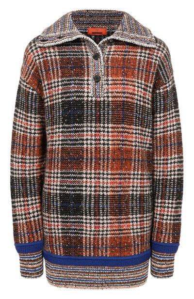 Женский поло из шерсти и хлопка MISSONI, арт. DS25WN2D/BC005N