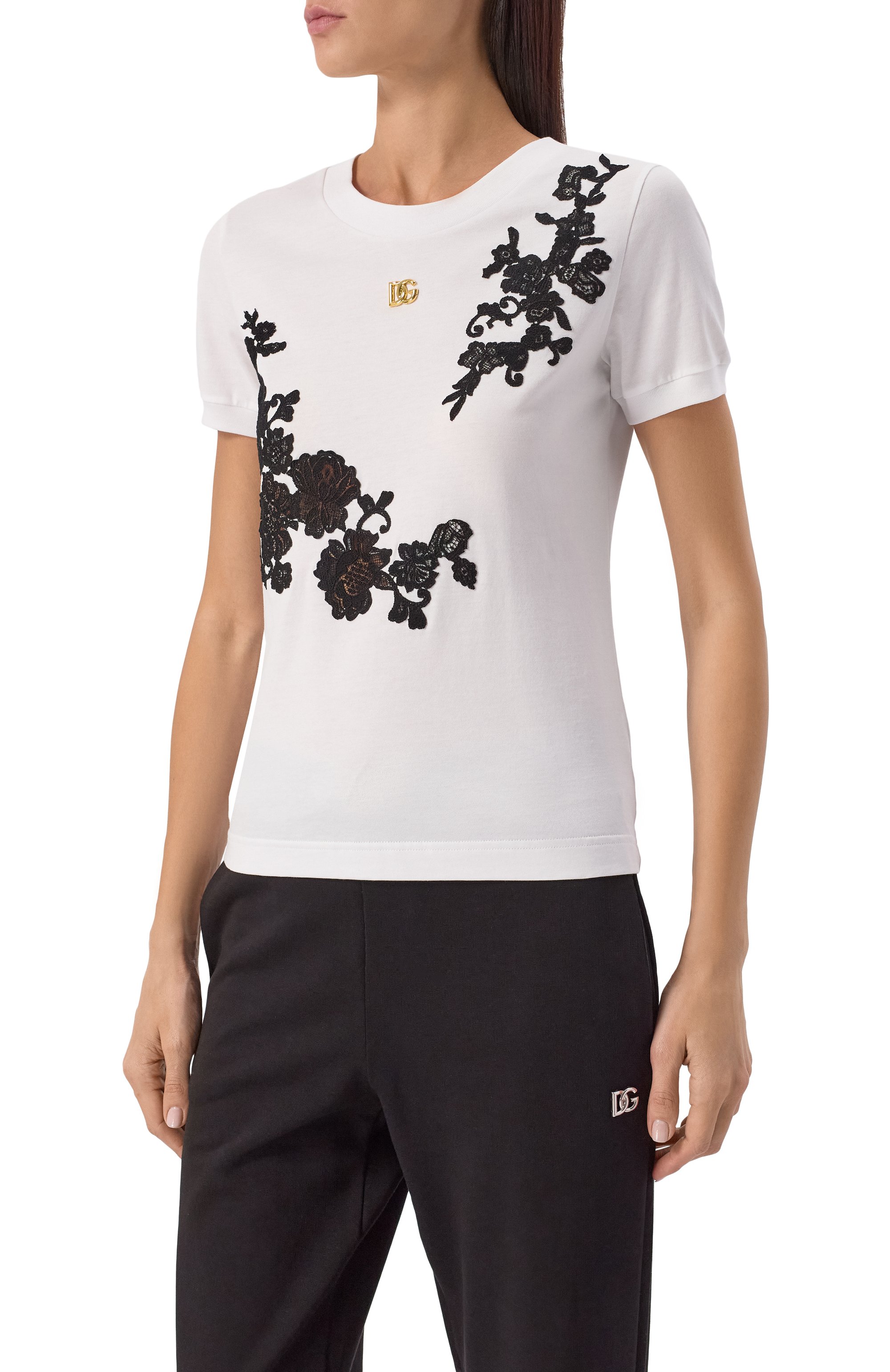 Хлопковая футболка DOLCE & GABBANA, арт. F8V20T/GDCTI, фото 3