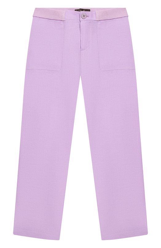 

Льняные брюки Loro Piana, Сиреневый
