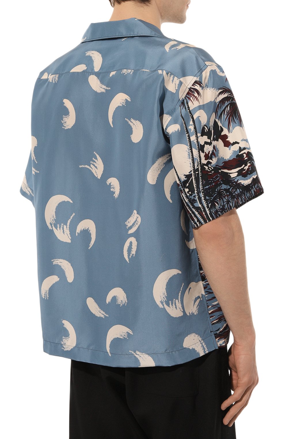 Шелковая рубашка PRADA, арт. UCS406-1ZVK-F0237-212, фото 4