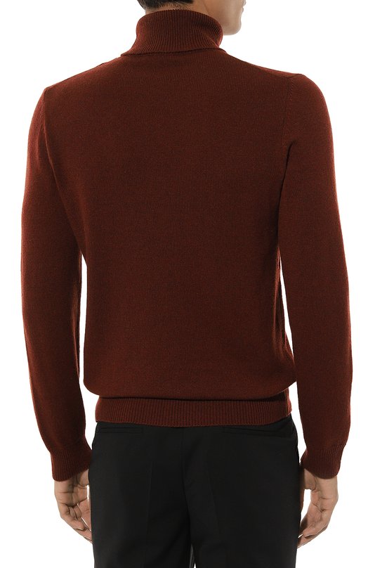 Свитер из кашемира и шерсти Corneliani 94M542-9425178 Бордовый  94M542-9425178 Фото 4
