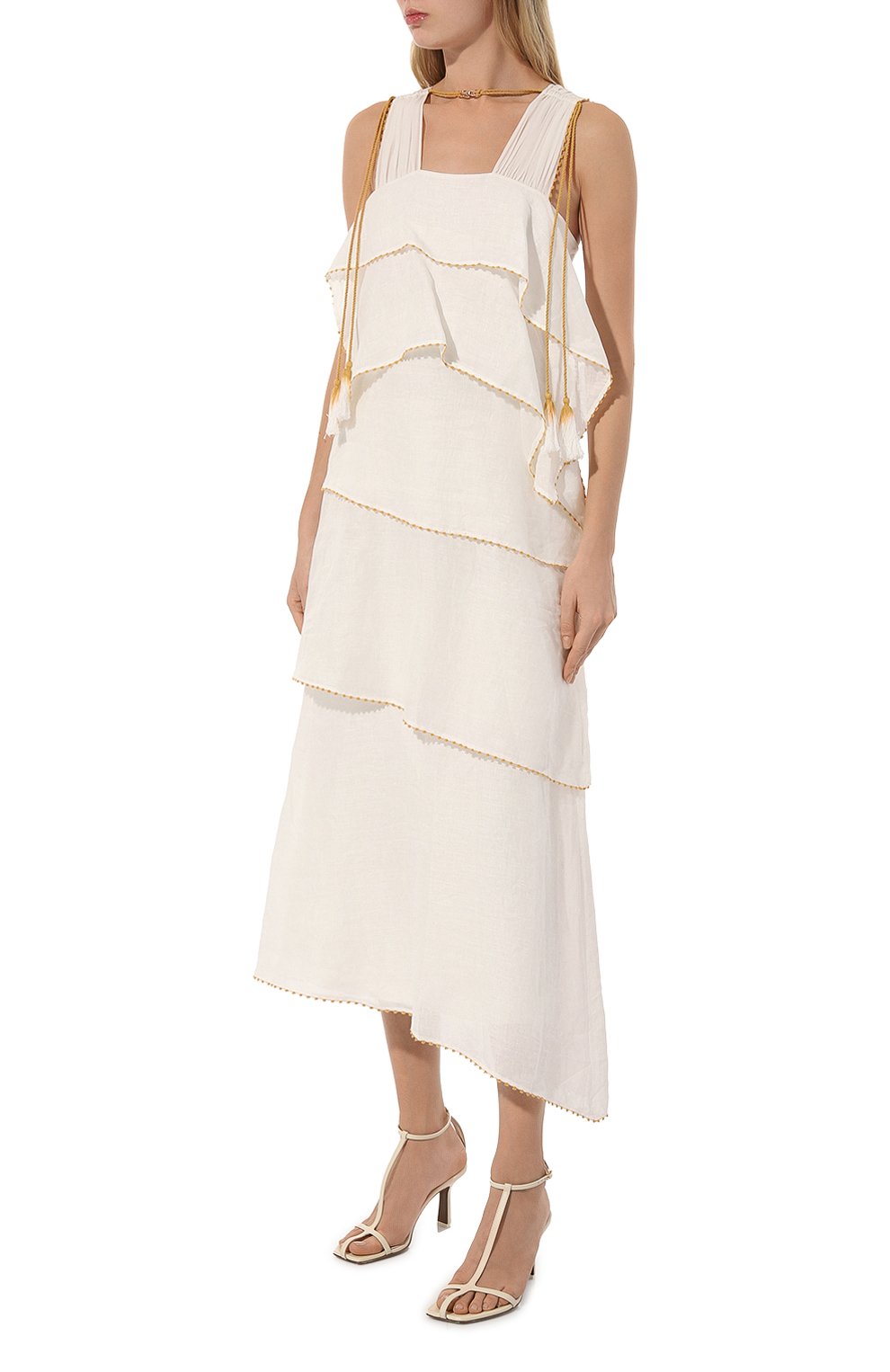 Платье из вискозы и хлопка DOROTHEE SCHUMACHER, арт. 524004, фото 3