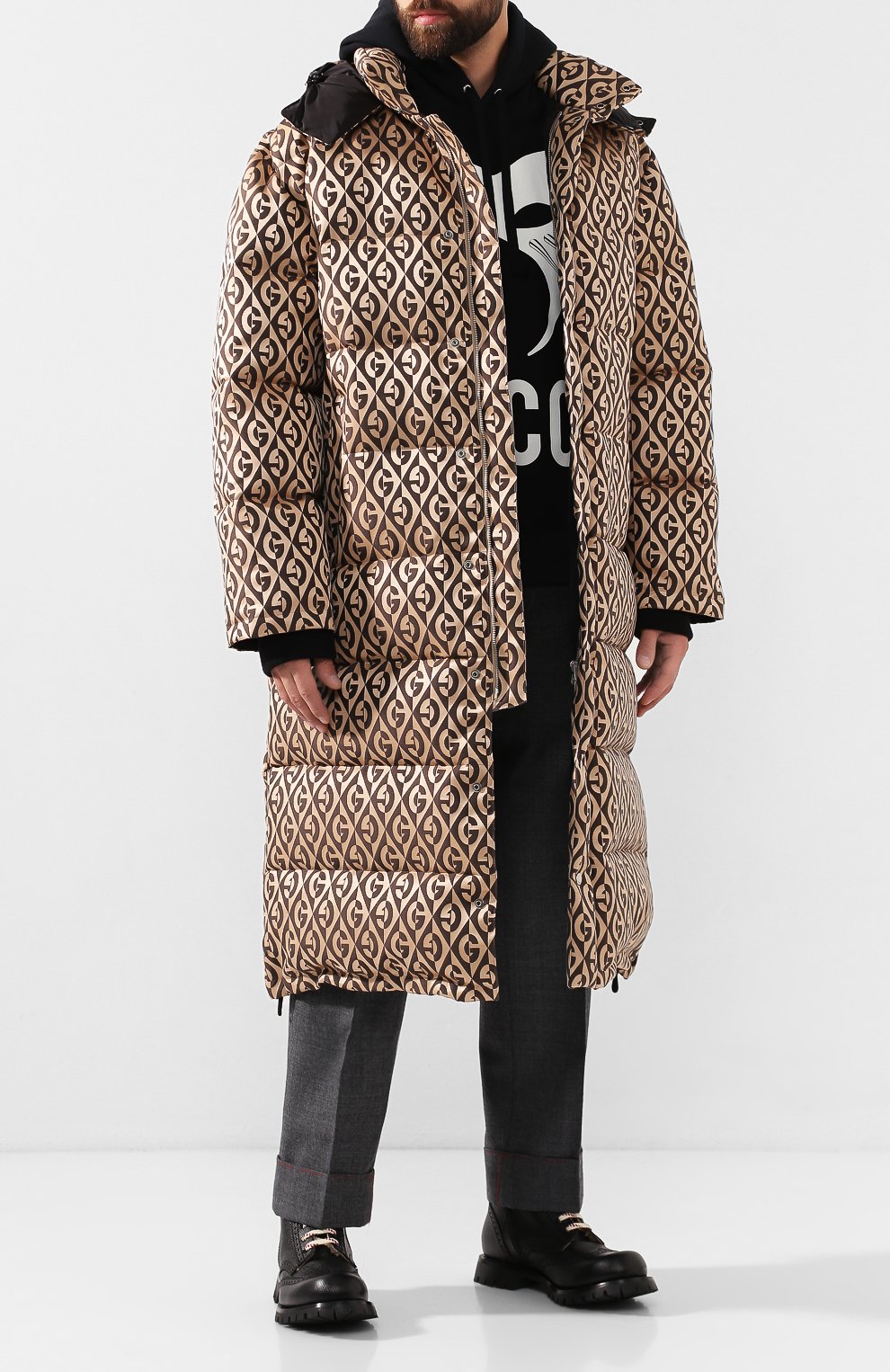 Кожаные ботинки GUCCI, арт. 575110/DHRG0, фото 2