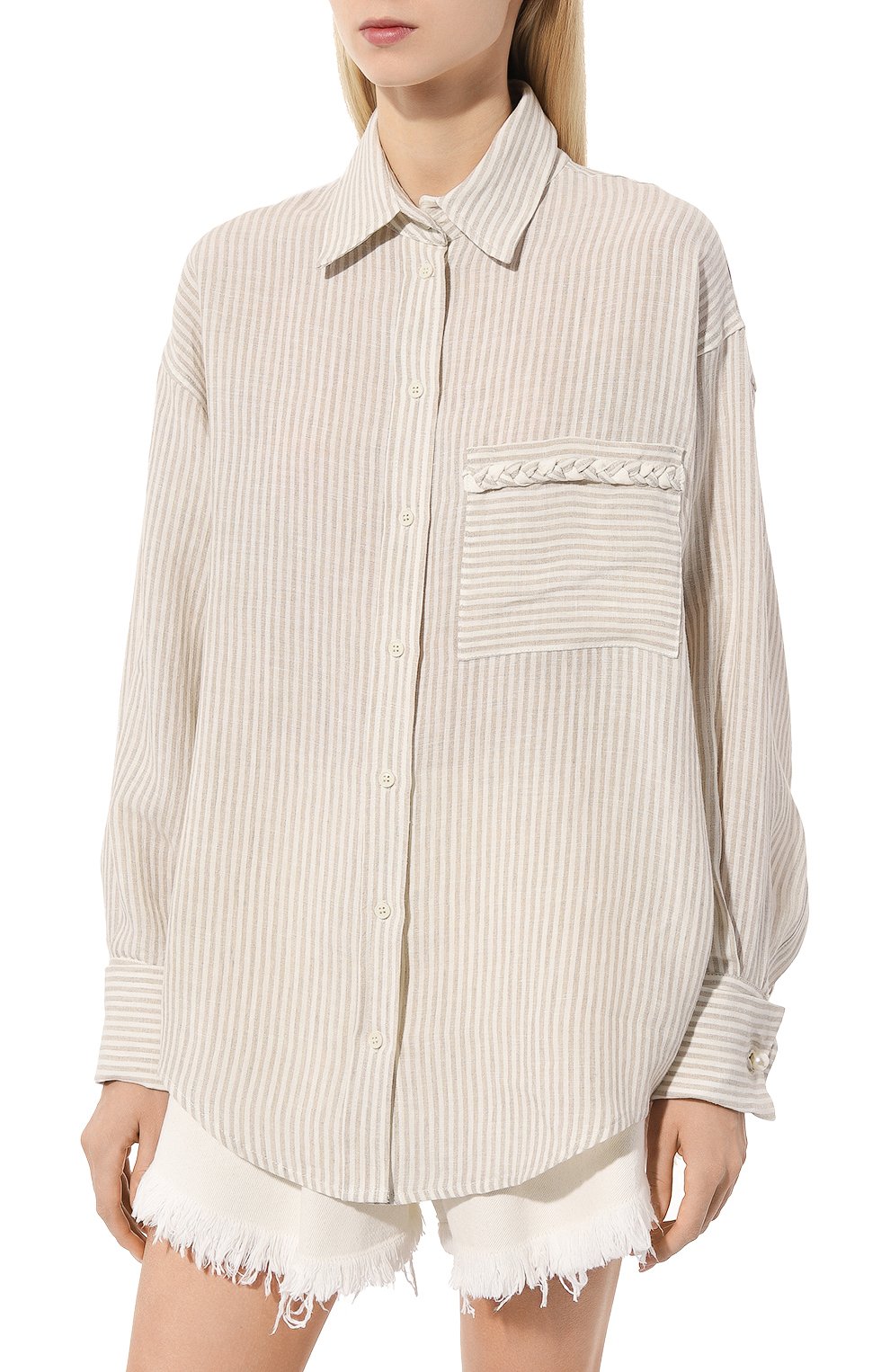 Льняная рубашка FORTE DEI MARMI COUTURE, арт. 24SF1105-C, фото 3