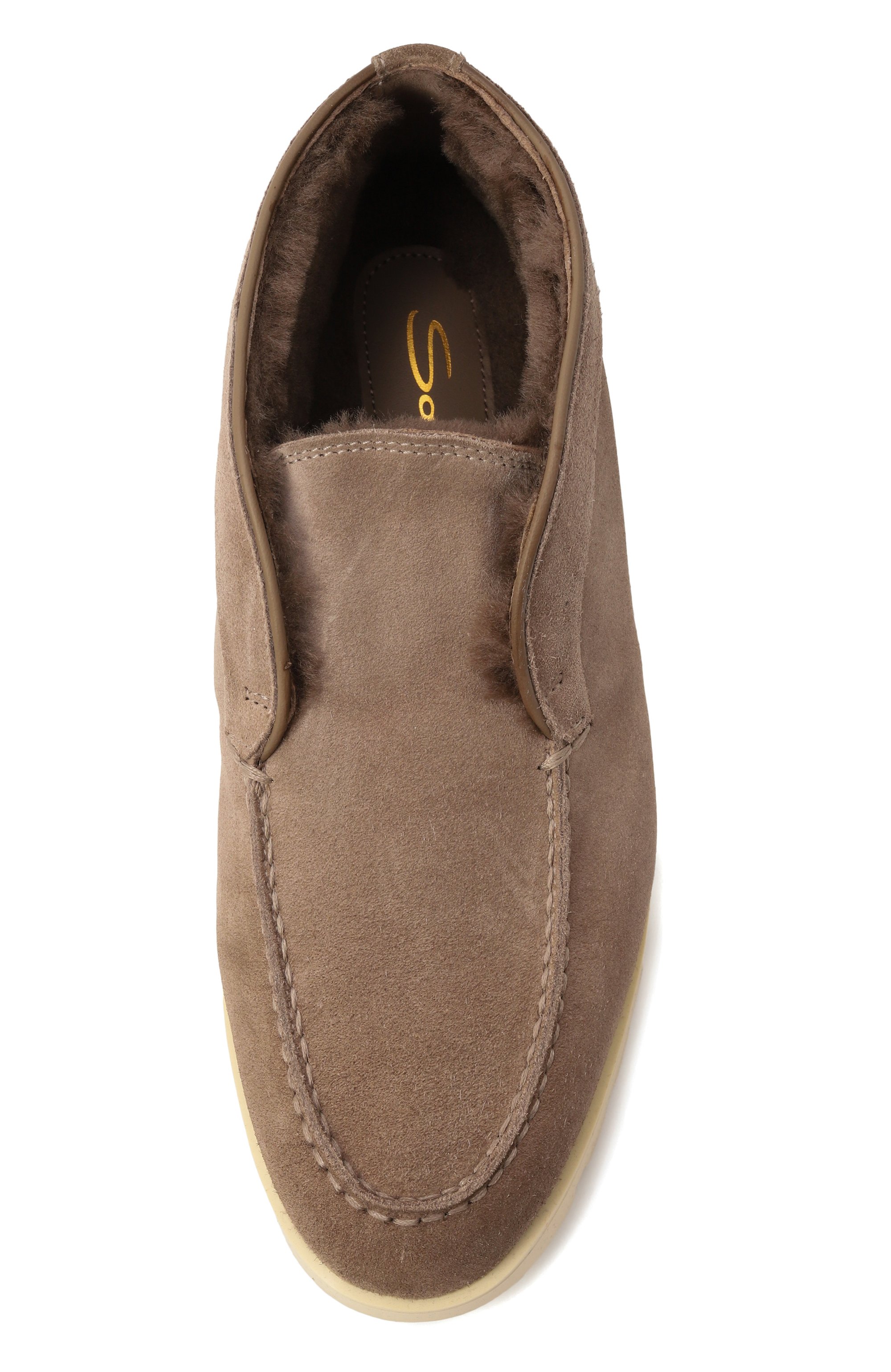 Замшевые ботинки yalta SANTONI, арт. WUDG71345TIRAHSY, фото 6