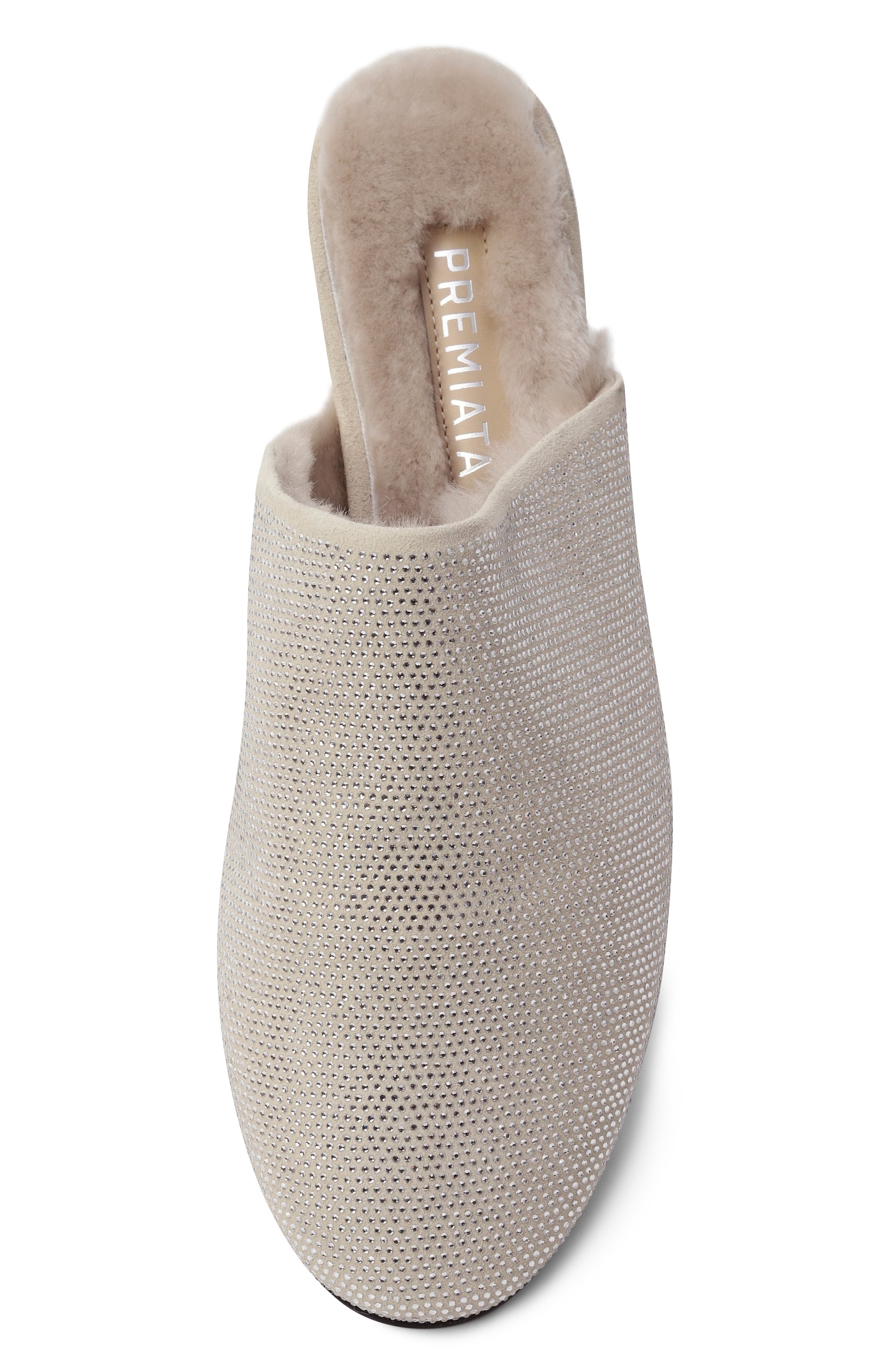 Замшевые сабо PREMIATA серебряного цвета по цене 45000 руб., арт. M7213M/CAM0SCI0, фото 6 Замшевые сабо PREMIATA, арт. M7213M/CAM0SCI0, фото 6