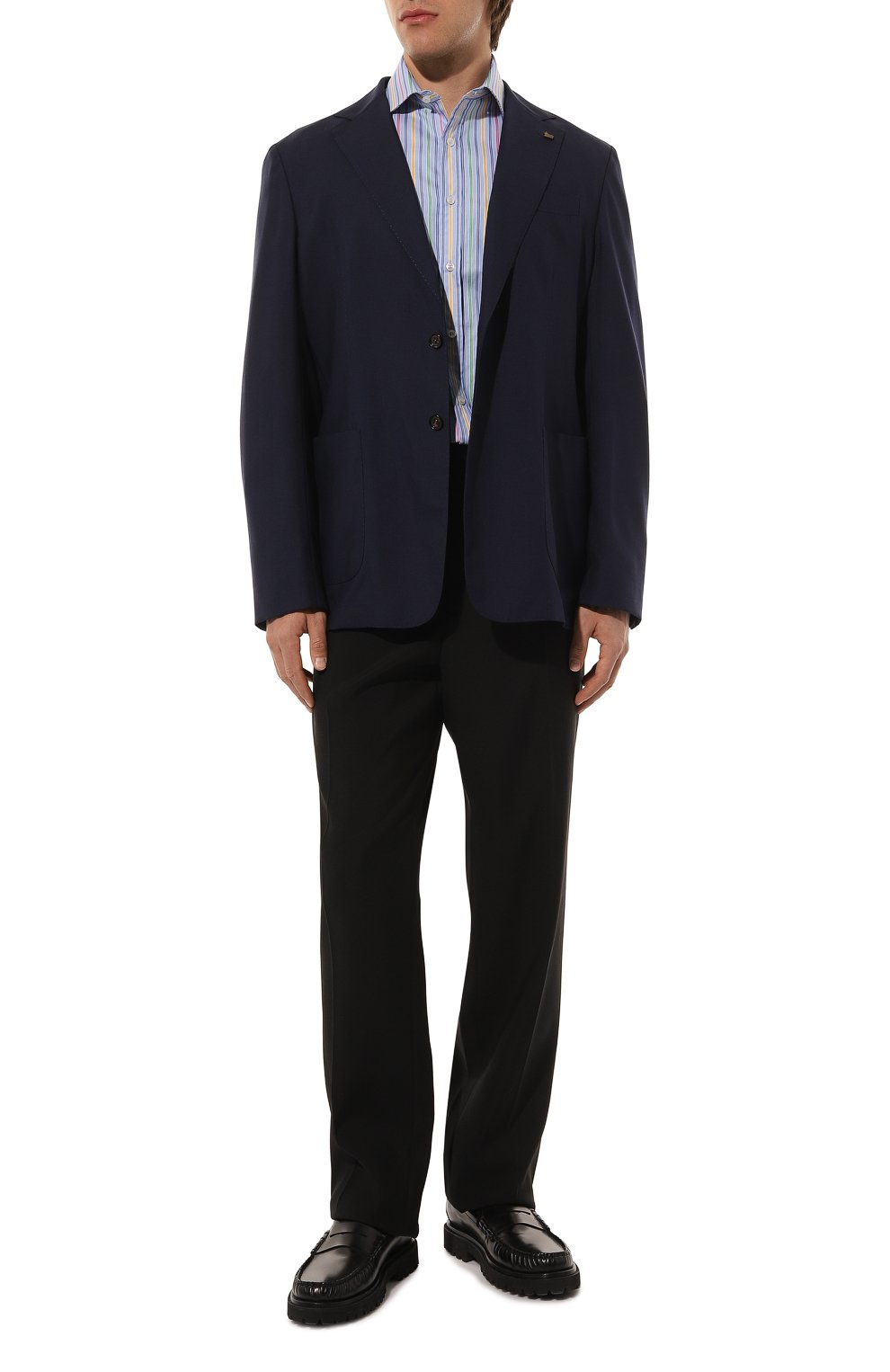 Хлопковая рубашка PAUL&SHARK, арт. 23413052J, фото 2