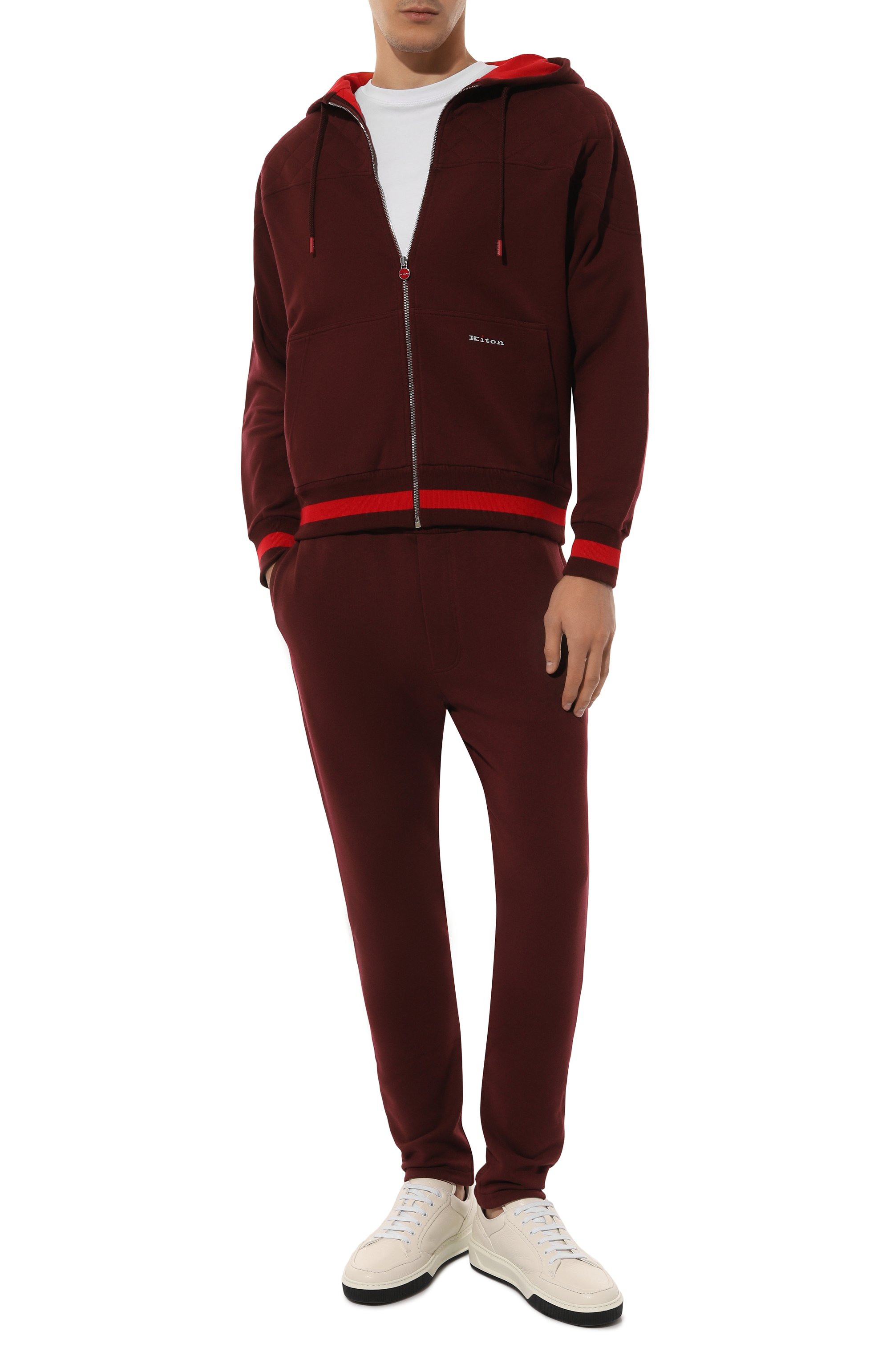 Хлопковые брюки KITON, арт. UMKY01606, фото 2